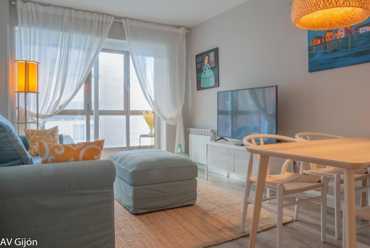 Av Aguado 44 Appartement Gijón Buitenkant foto