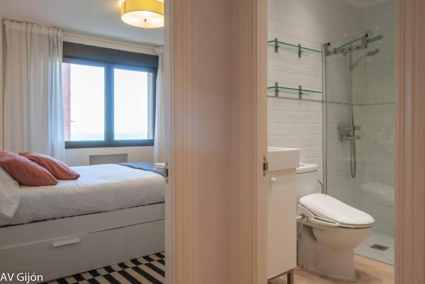 Av Aguado 44 Appartement Gijón Buitenkant foto