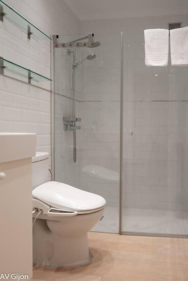Av Aguado 44 Appartement Gijón Buitenkant foto
