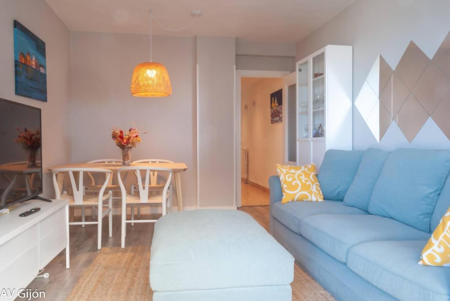 Av Aguado 44 Appartement Gijón Buitenkant foto